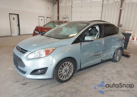 2013 Ford C-Max Hybrid Sel z USA, uszkodzony, nr VIN 1FADP5BU8DL525845